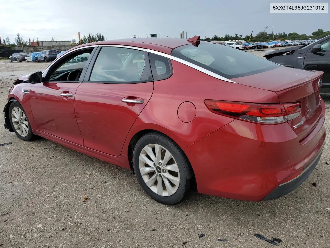 5XXGT4L35JG231012 2018 Kia Optima Lx