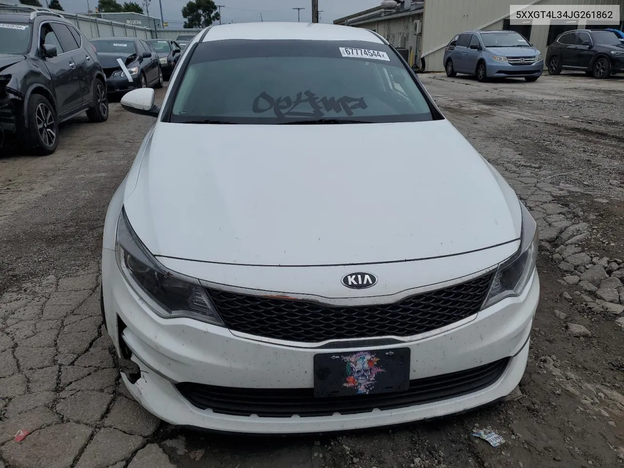 2018 Kia Optima Lx VIN: 5XXGT4L34JG261862 Lot: 67774544