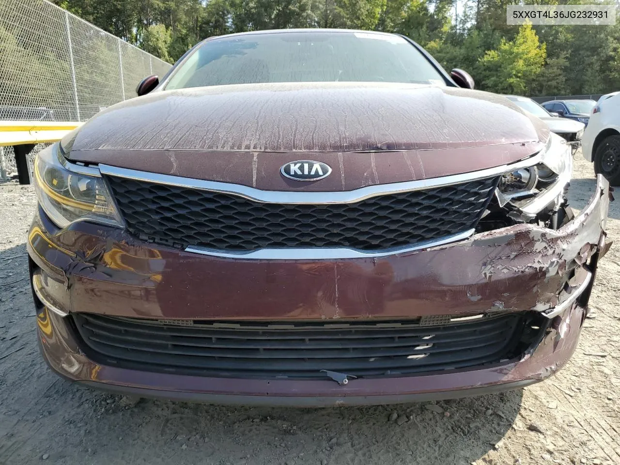 5XXGT4L36JG232931 2018 Kia Optima Lx