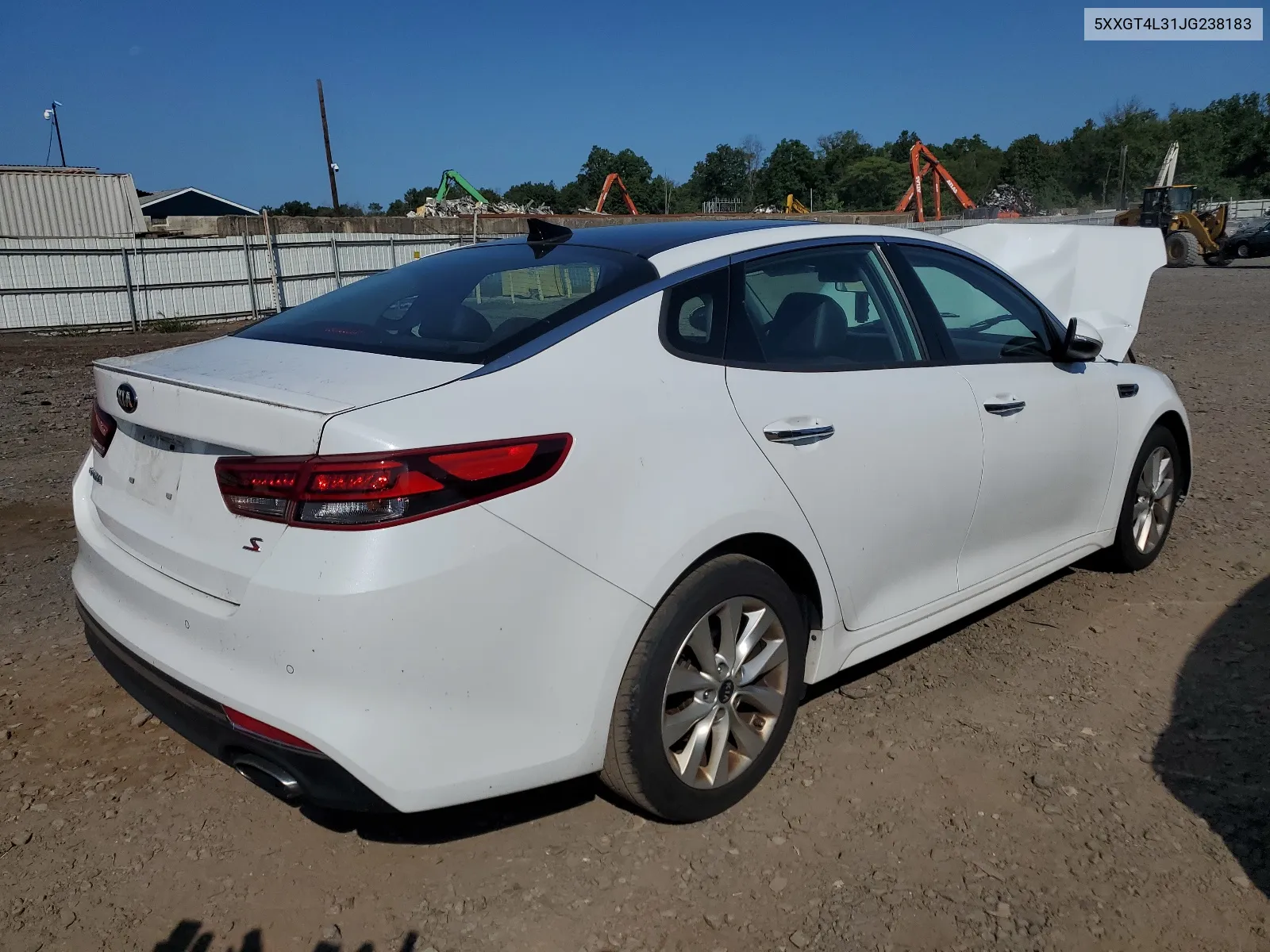 2018 Kia Optima Lx VIN: 5XXGT4L31JG238183 Lot: 67942894