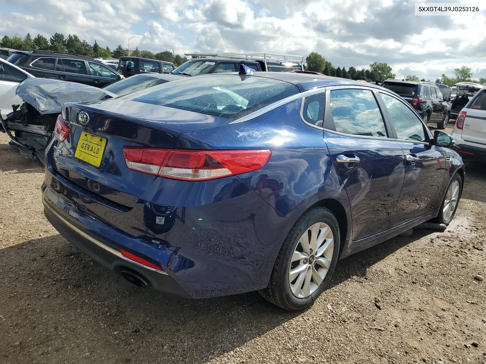 2018 Kia Optima Lx VIN: 5XXGT4L39JG253126 Lot: 67944774