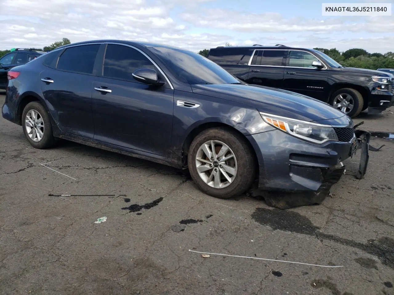 KNAGT4L36J5211840 2018 Kia Optima Lx