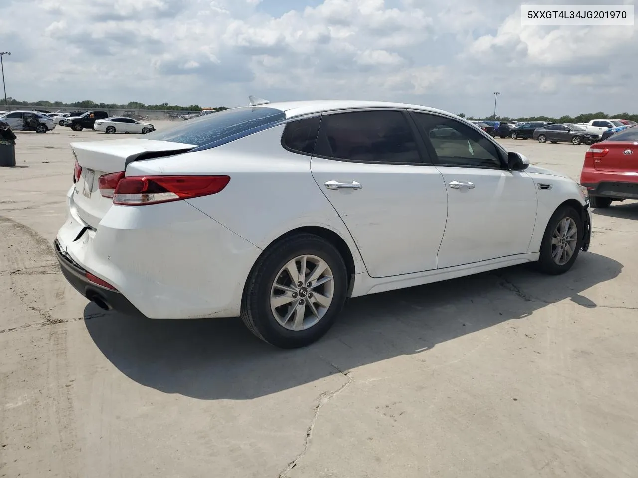 2018 Kia Optima Lx VIN: 5XXGT4L34JG201970 Lot: 68400784