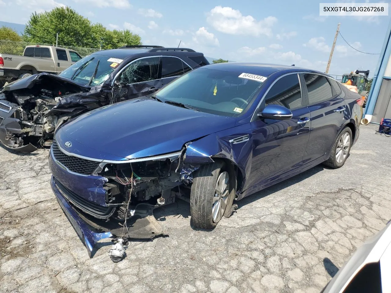 5XXGT4L30JG267268 2018 Kia Optima Lx