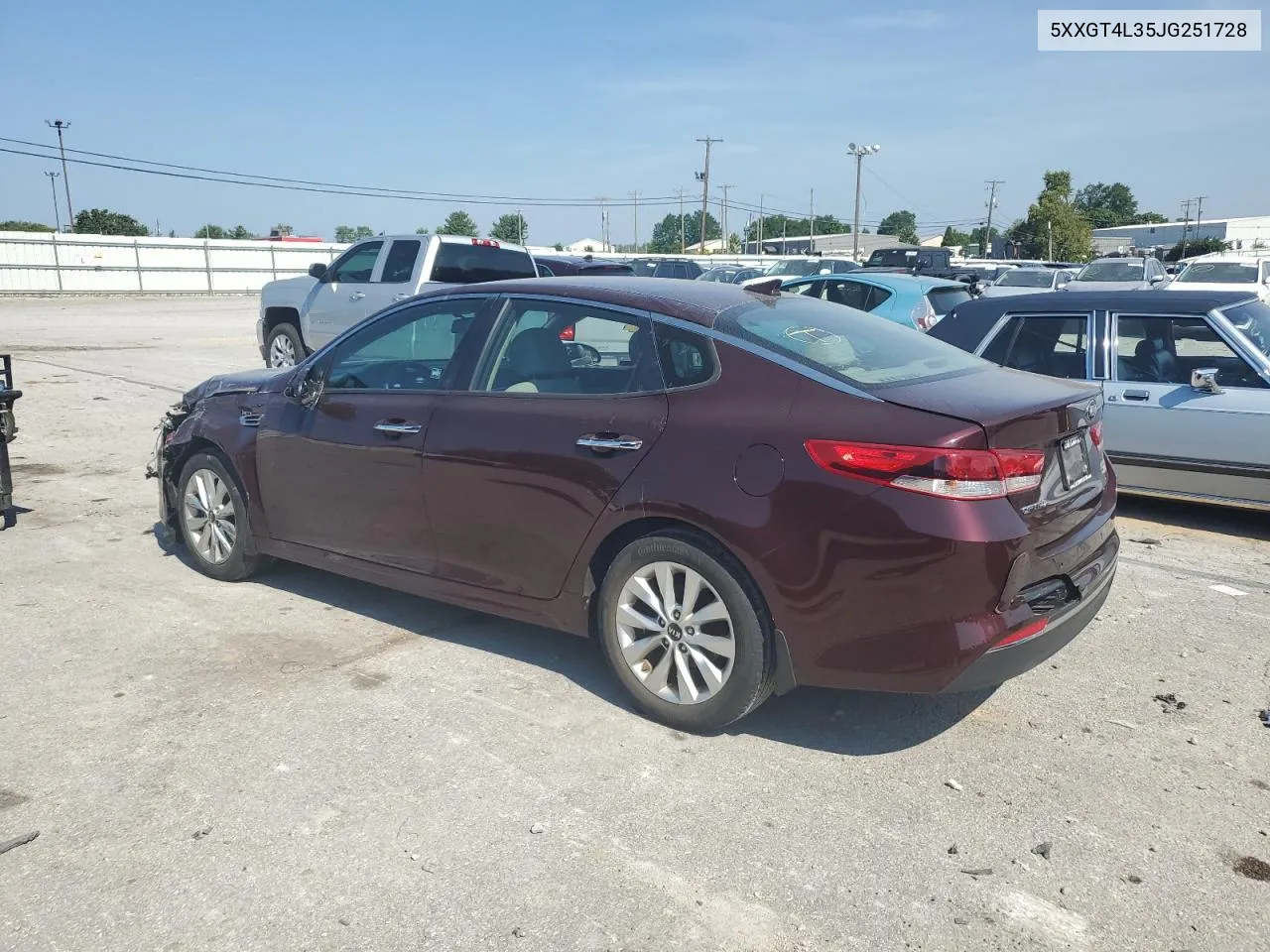 5XXGT4L35JG251728 2018 Kia Optima Lx