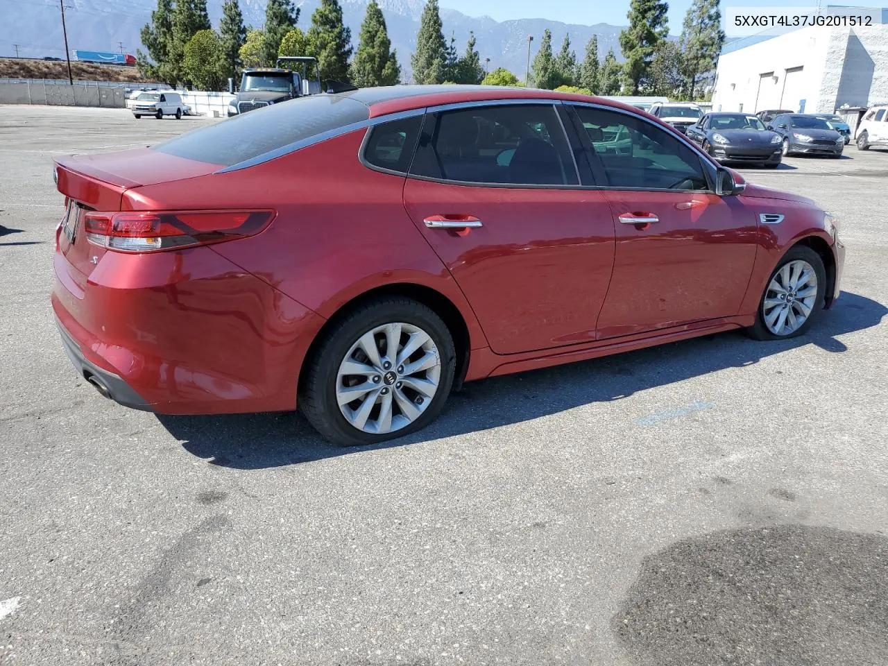 2018 Kia Optima Lx VIN: 5XXGT4L37JG201512 Lot: 68581424