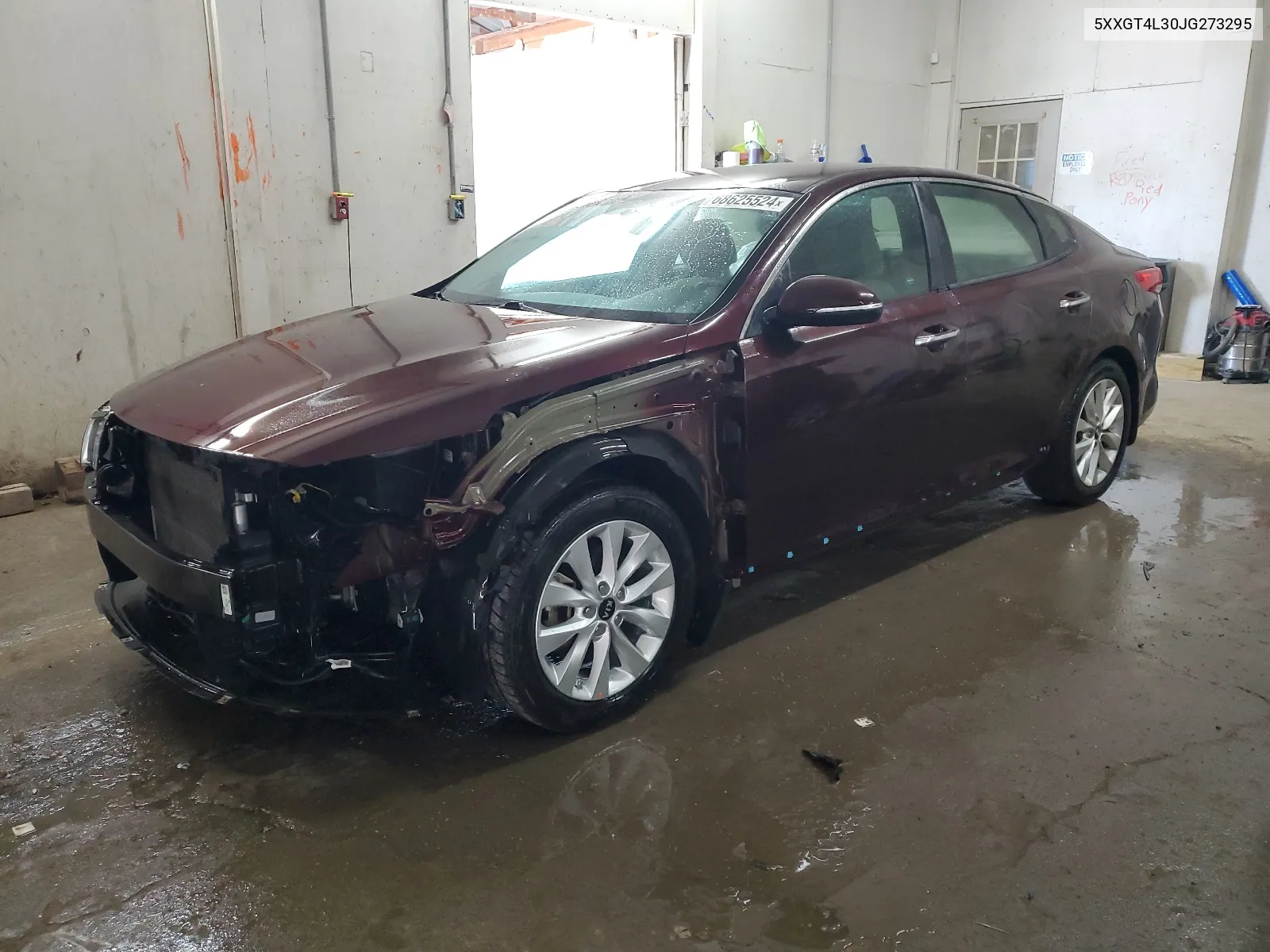 5XXGT4L30JG273295 2018 Kia Optima Lx