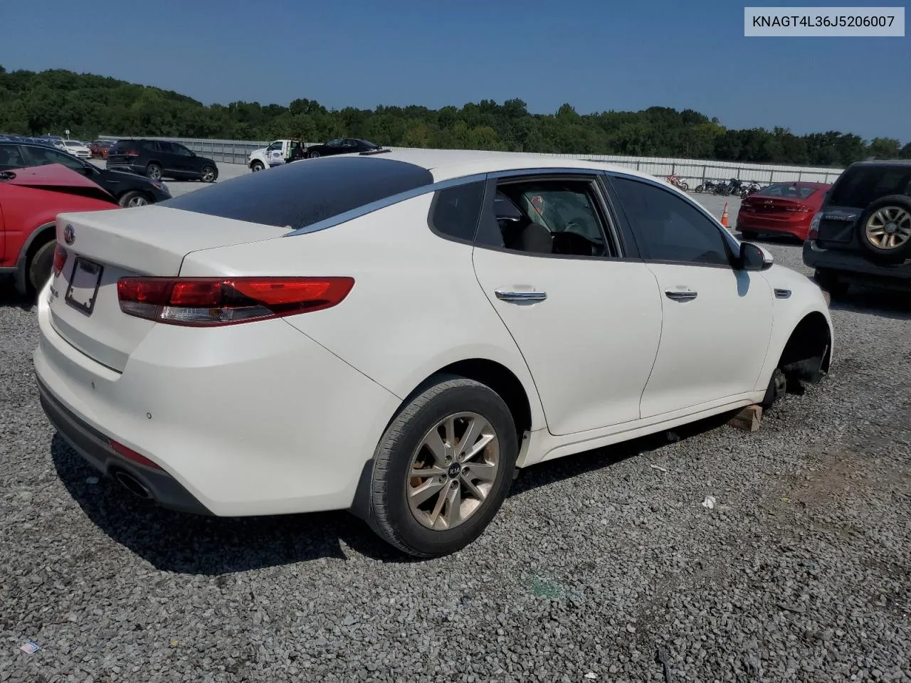 KNAGT4L36J5206007 2018 Kia Optima Lx