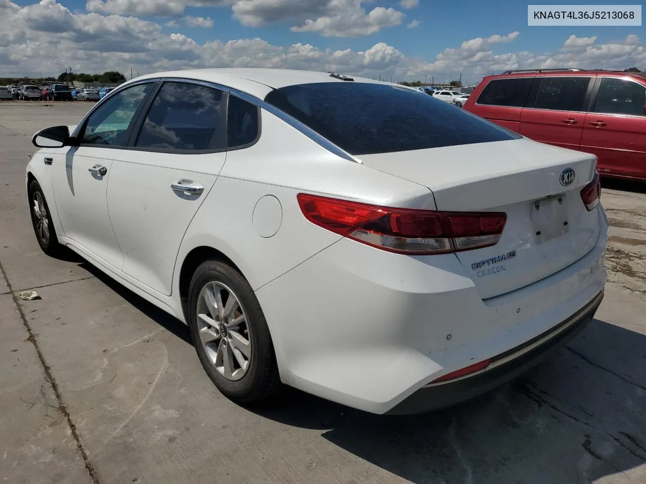 2018 Kia Optima Lx VIN: KNAGT4L36J5213068 Lot: 69193154