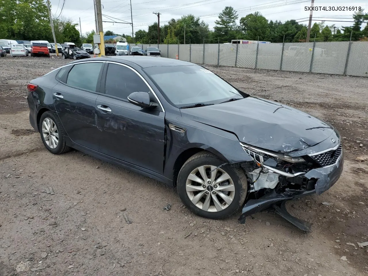 5XXGT4L30JG216918 2018 Kia Optima Lx