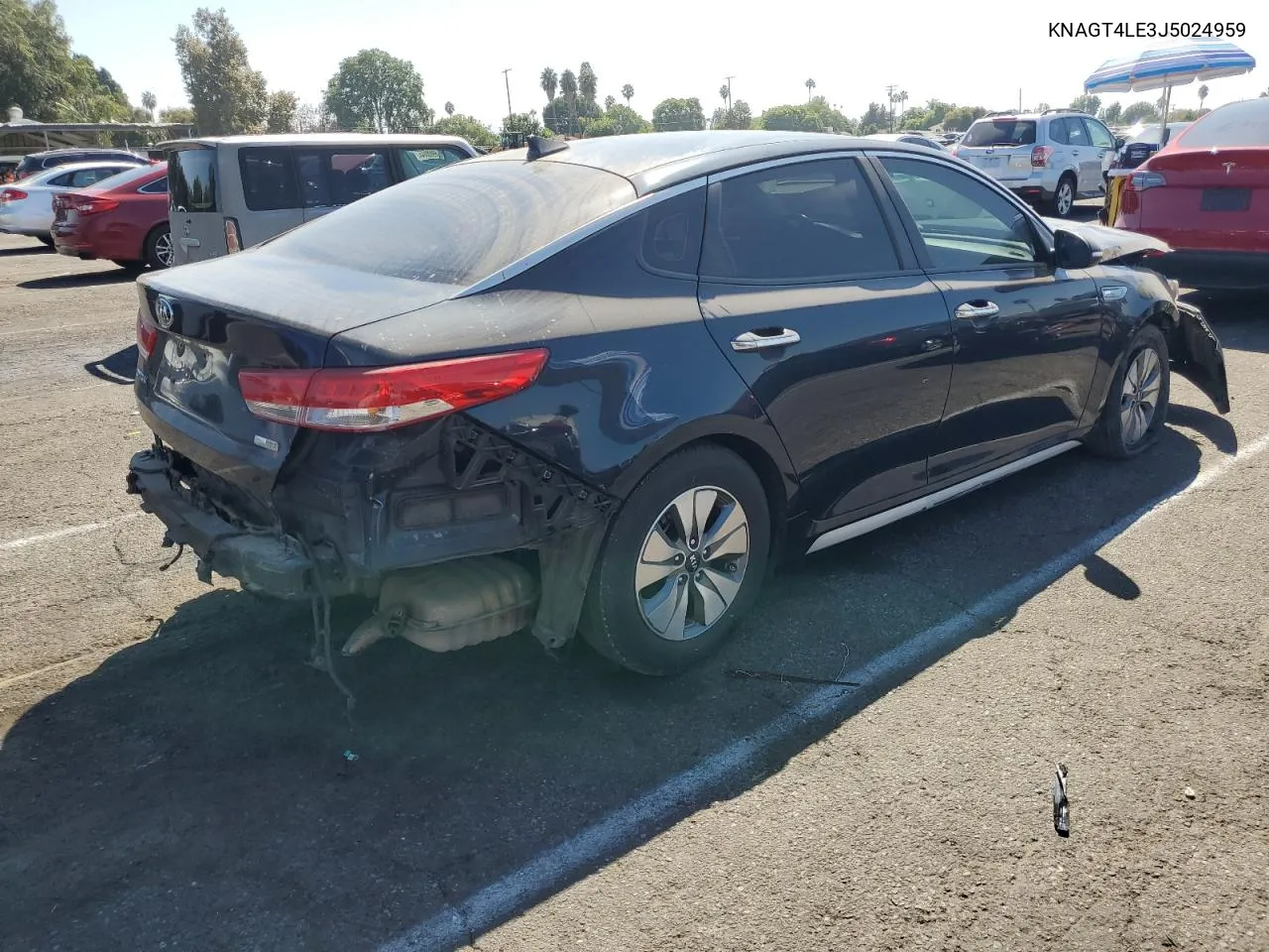 KNAGT4LE3J5024959 2018 Kia Optima Hybrid