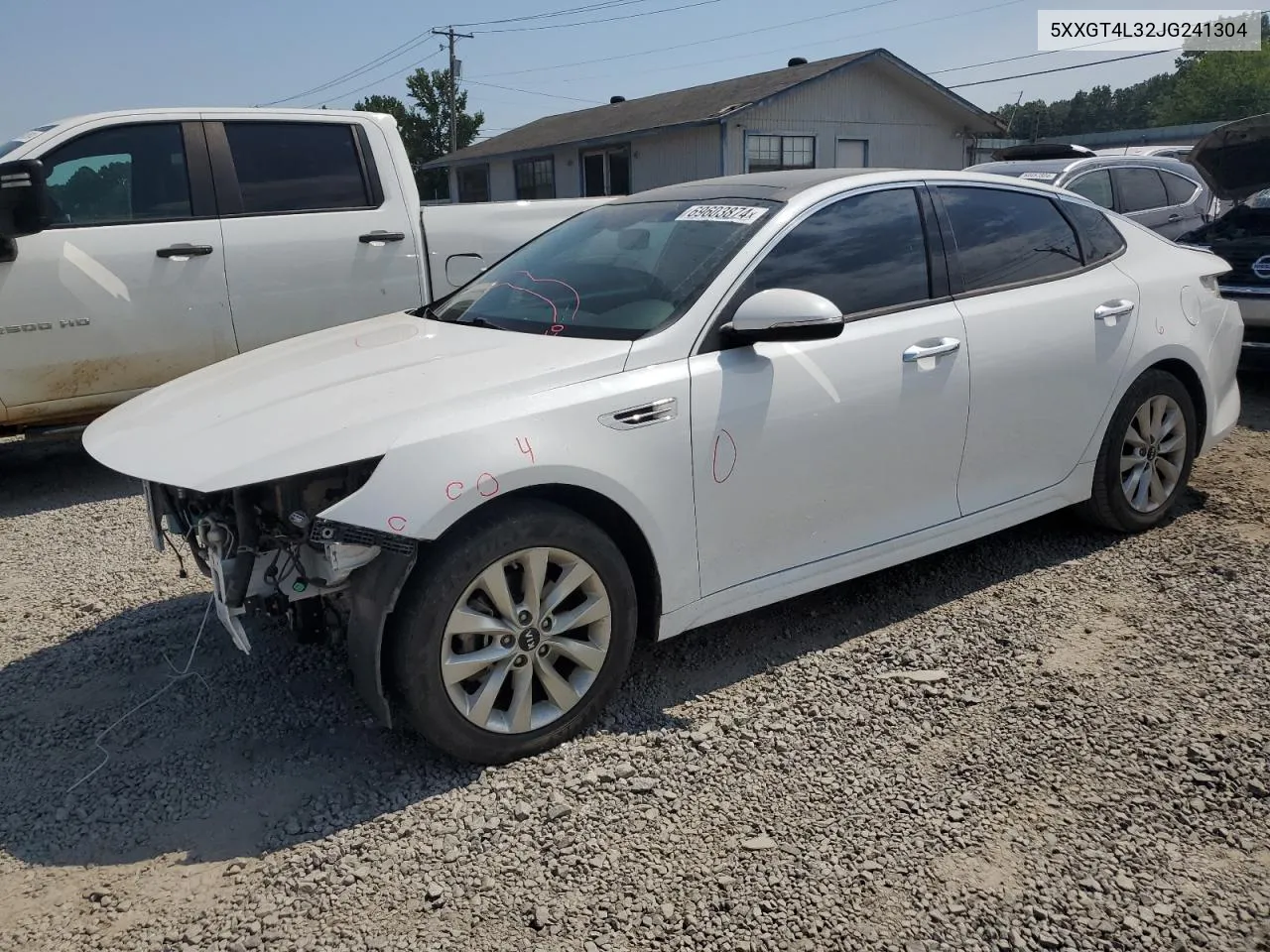 2018 Kia Optima Lx VIN: 5XXGT4L32JG241304 Lot: 69603874