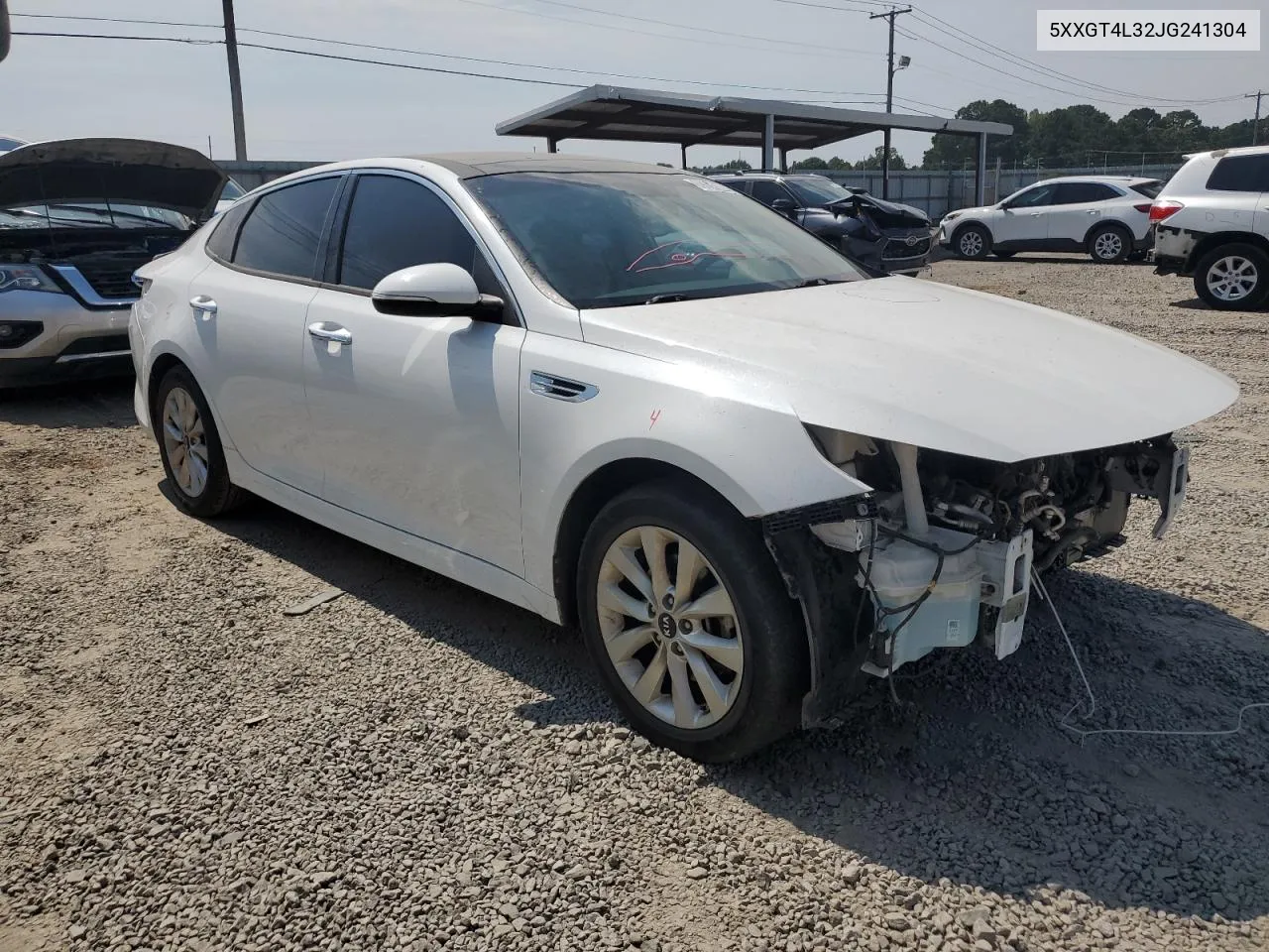 5XXGT4L32JG241304 2018 Kia Optima Lx