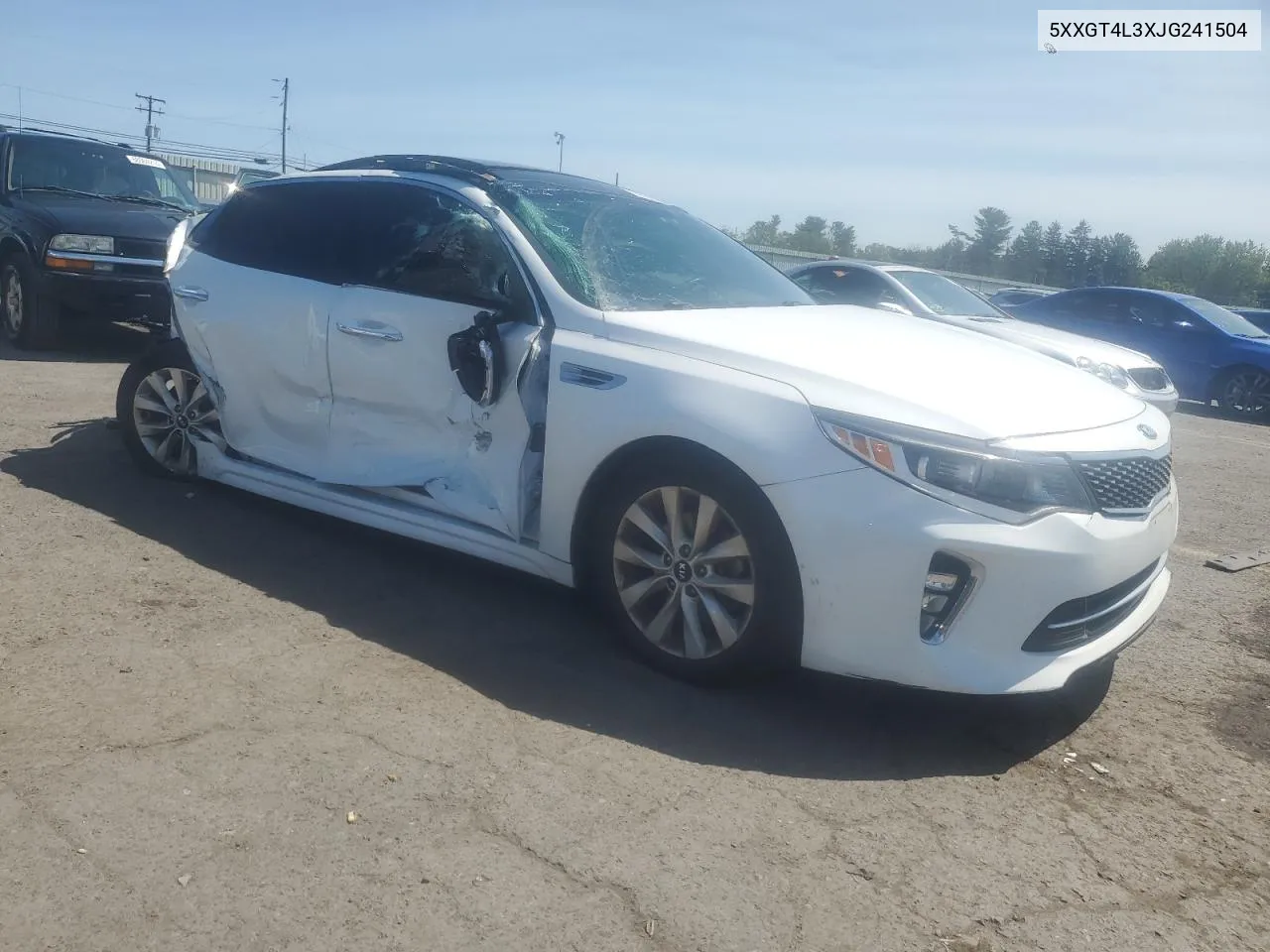 5XXGT4L3XJG241504 2018 Kia Optima Lx