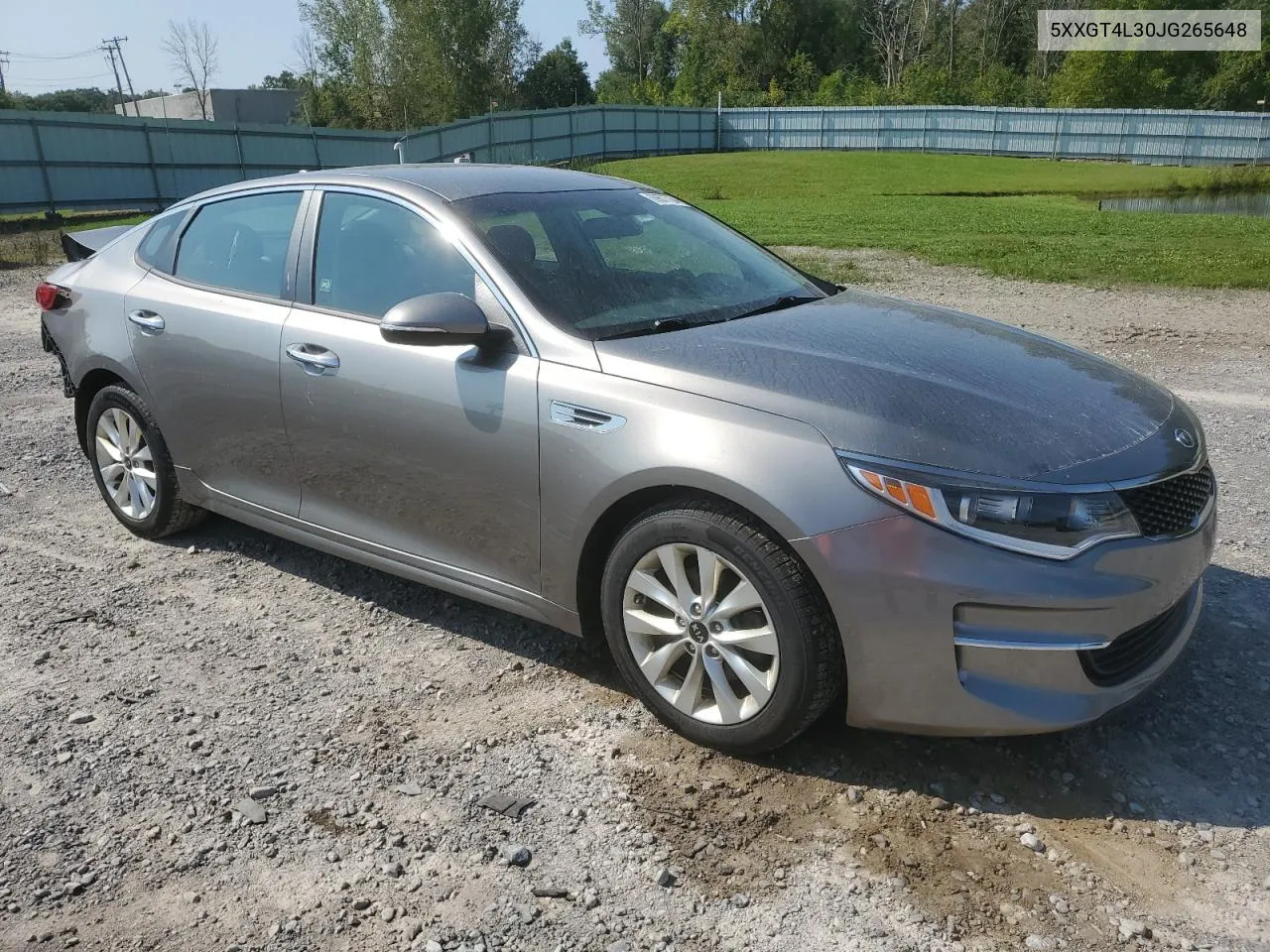 2018 Kia Optima Lx VIN: 5XXGT4L30JG265648 Lot: 69677734