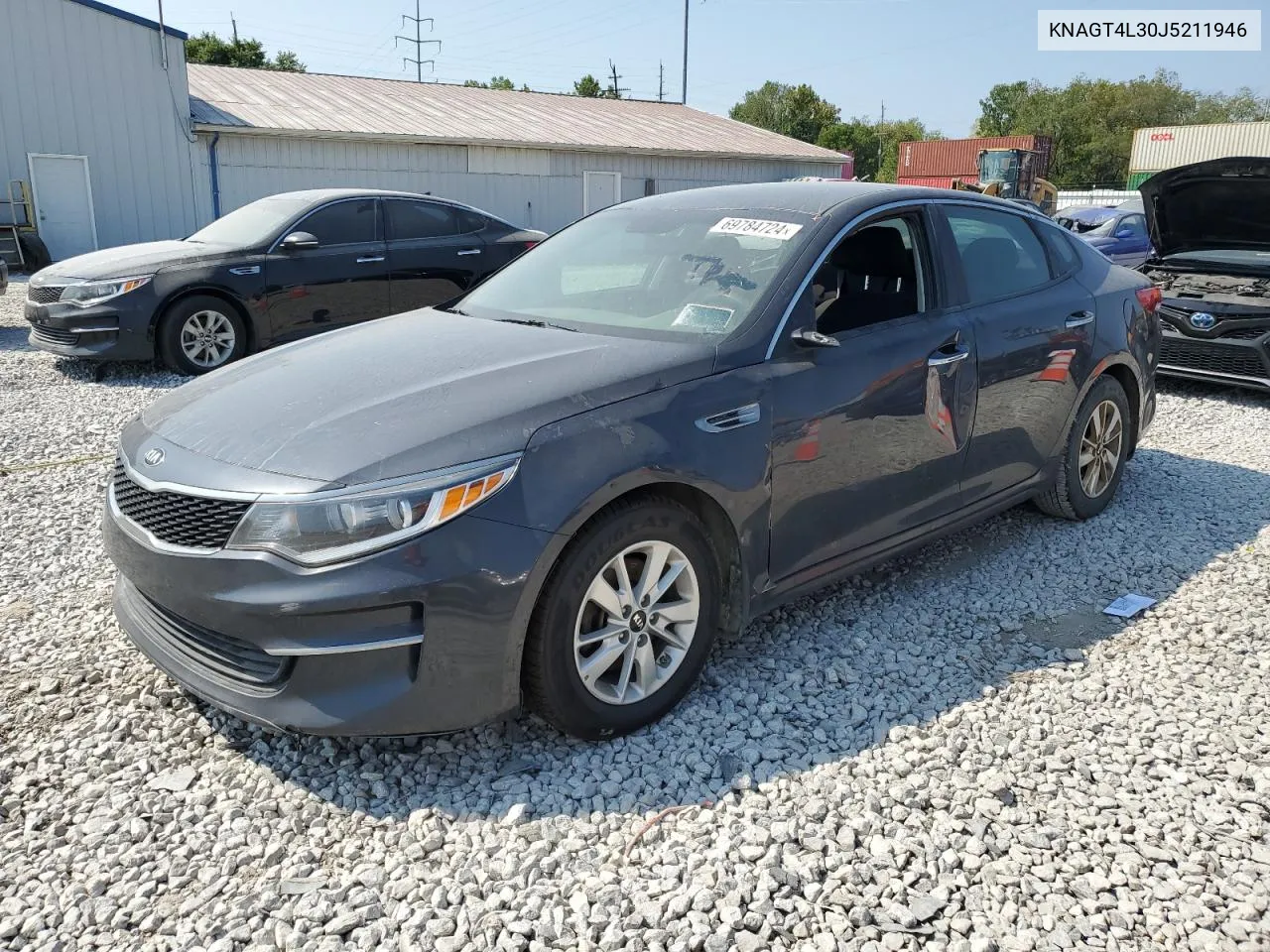 KNAGT4L30J5211946 2018 Kia Optima Lx