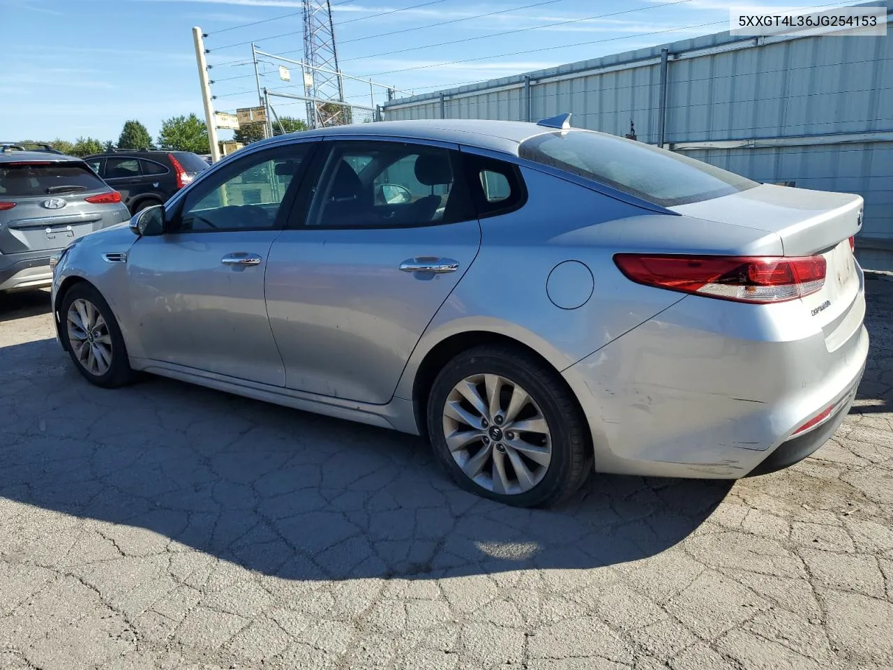 2018 Kia Optima Lx VIN: 5XXGT4L36JG254153 Lot: 69884114