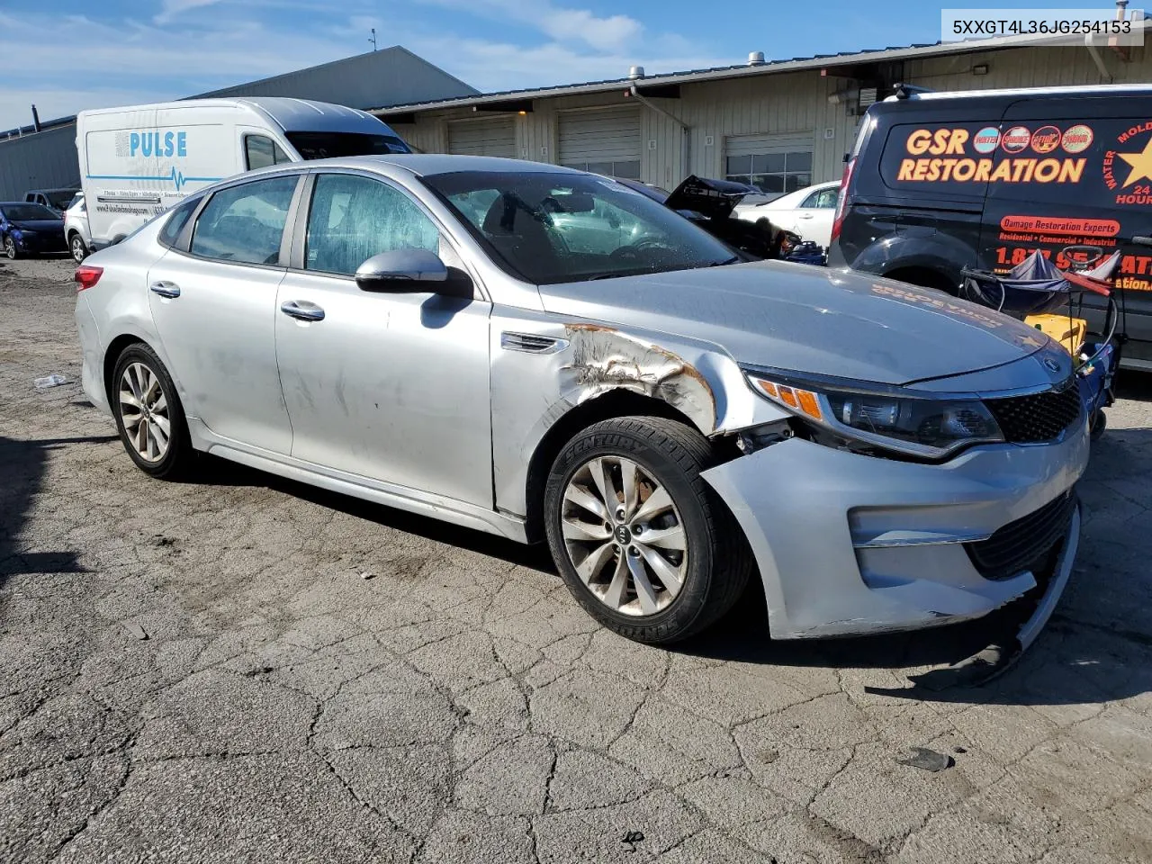 2018 Kia Optima Lx VIN: 5XXGT4L36JG254153 Lot: 69884114