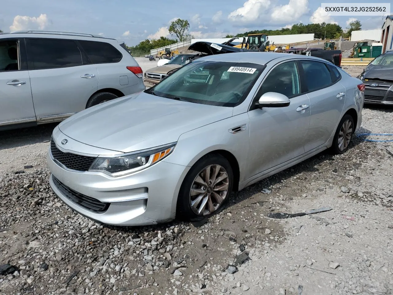 2018 Kia Optima Lx VIN: 5XXGT4L32JG252562 Lot: 69940914