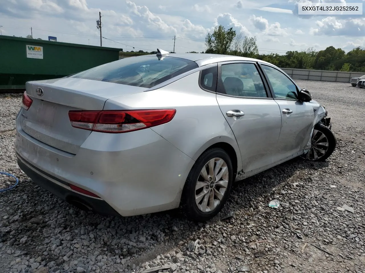 2018 Kia Optima Lx VIN: 5XXGT4L32JG252562 Lot: 69940914