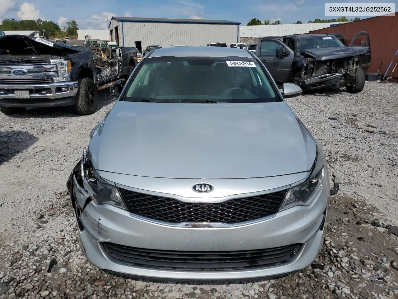 2018 Kia Optima Lx VIN: 5XXGT4L32JG252562 Lot: 69940914