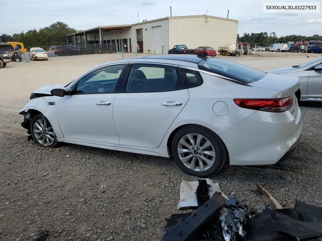 2018 Kia Optima Ex VIN: 5XXGU4L30JG227933 Lot: 70033354