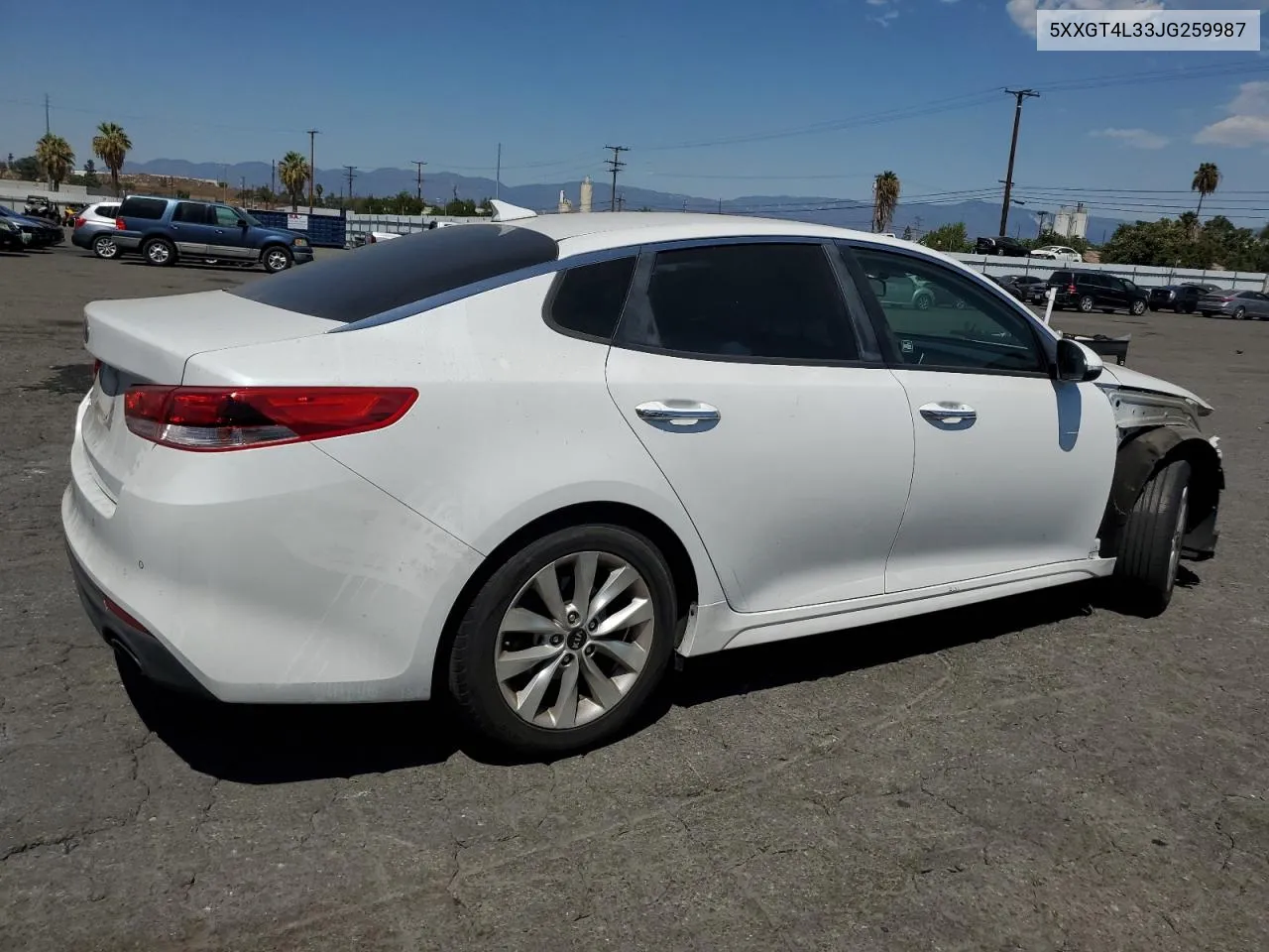 5XXGT4L33JG259987 2018 Kia Optima Lx