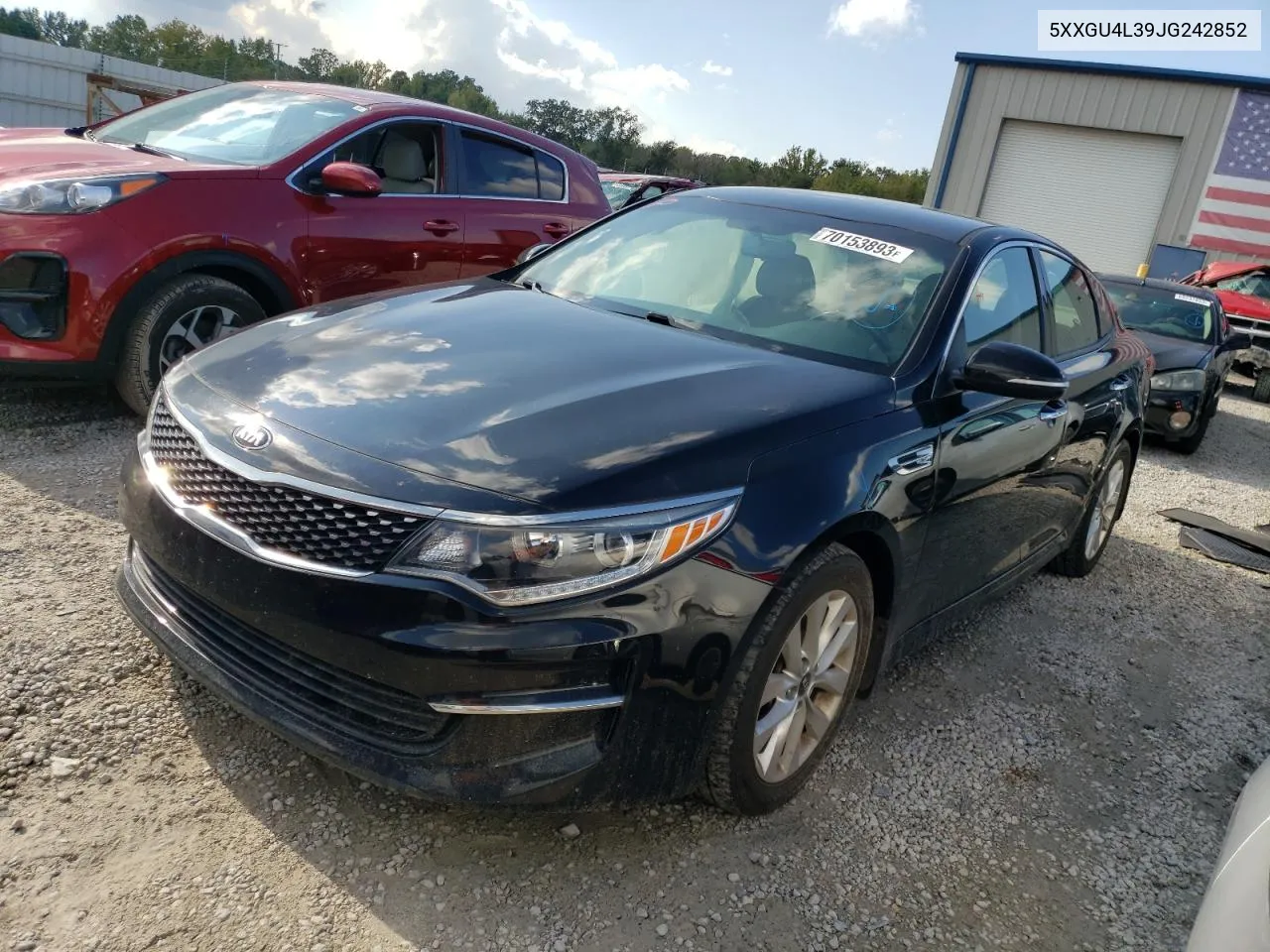 2018 Kia Optima Ex VIN: 5XXGU4L39JG242852 Lot: 70153893