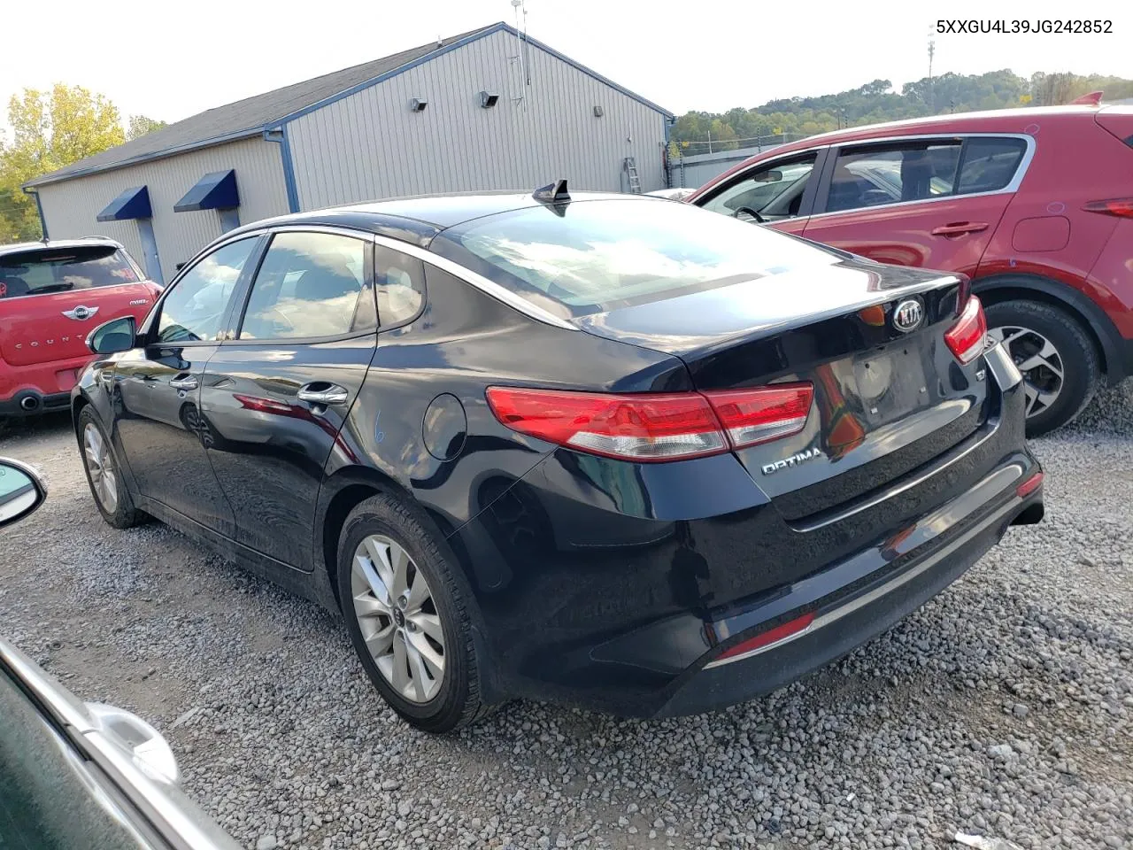 2018 Kia Optima Ex VIN: 5XXGU4L39JG242852 Lot: 70153893