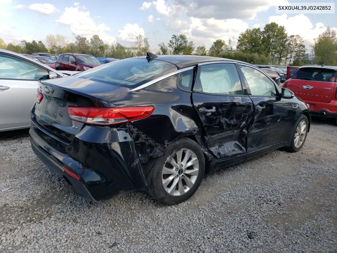 2018 Kia Optima Ex VIN: 5XXGU4L39JG242852 Lot: 70153893