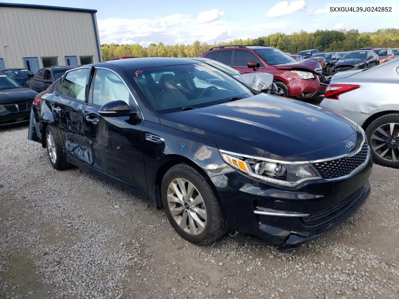 2018 Kia Optima Ex VIN: 5XXGU4L39JG242852 Lot: 70153893