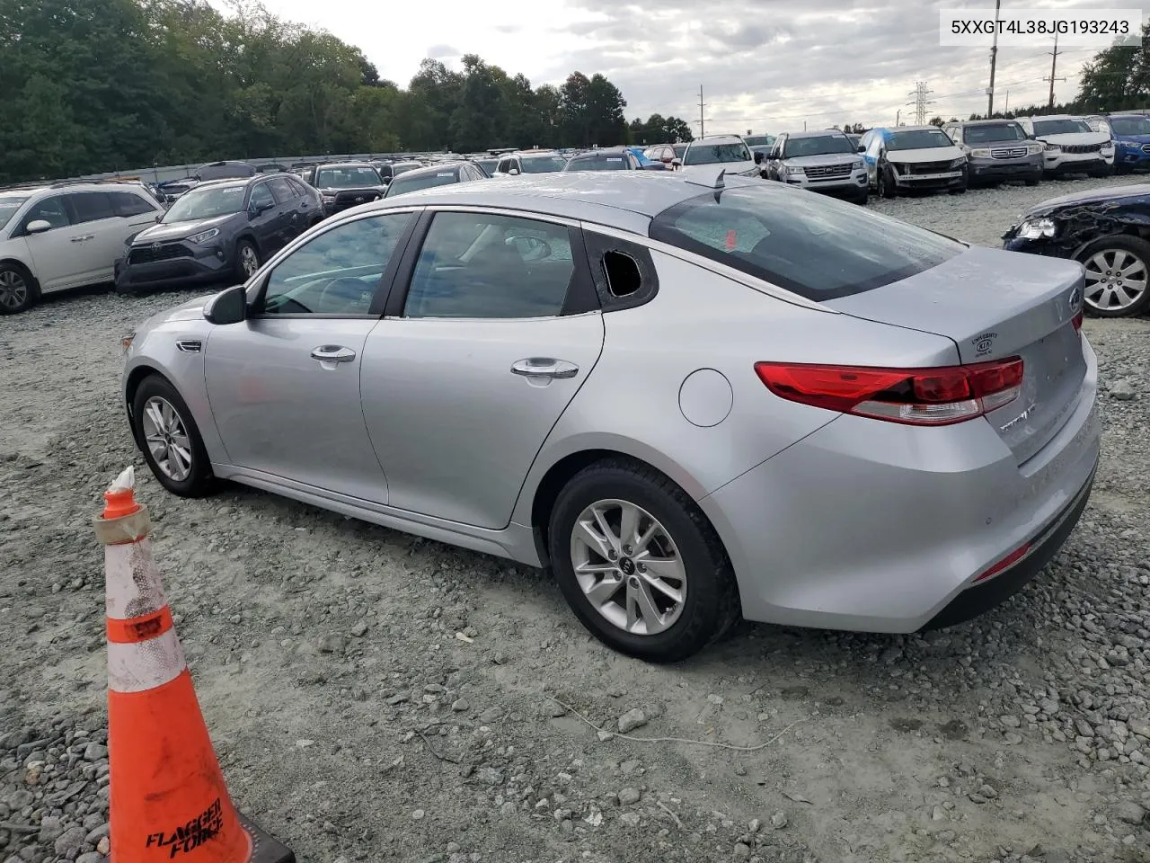 5XXGT4L38JG193243 2018 Kia Optima Lx