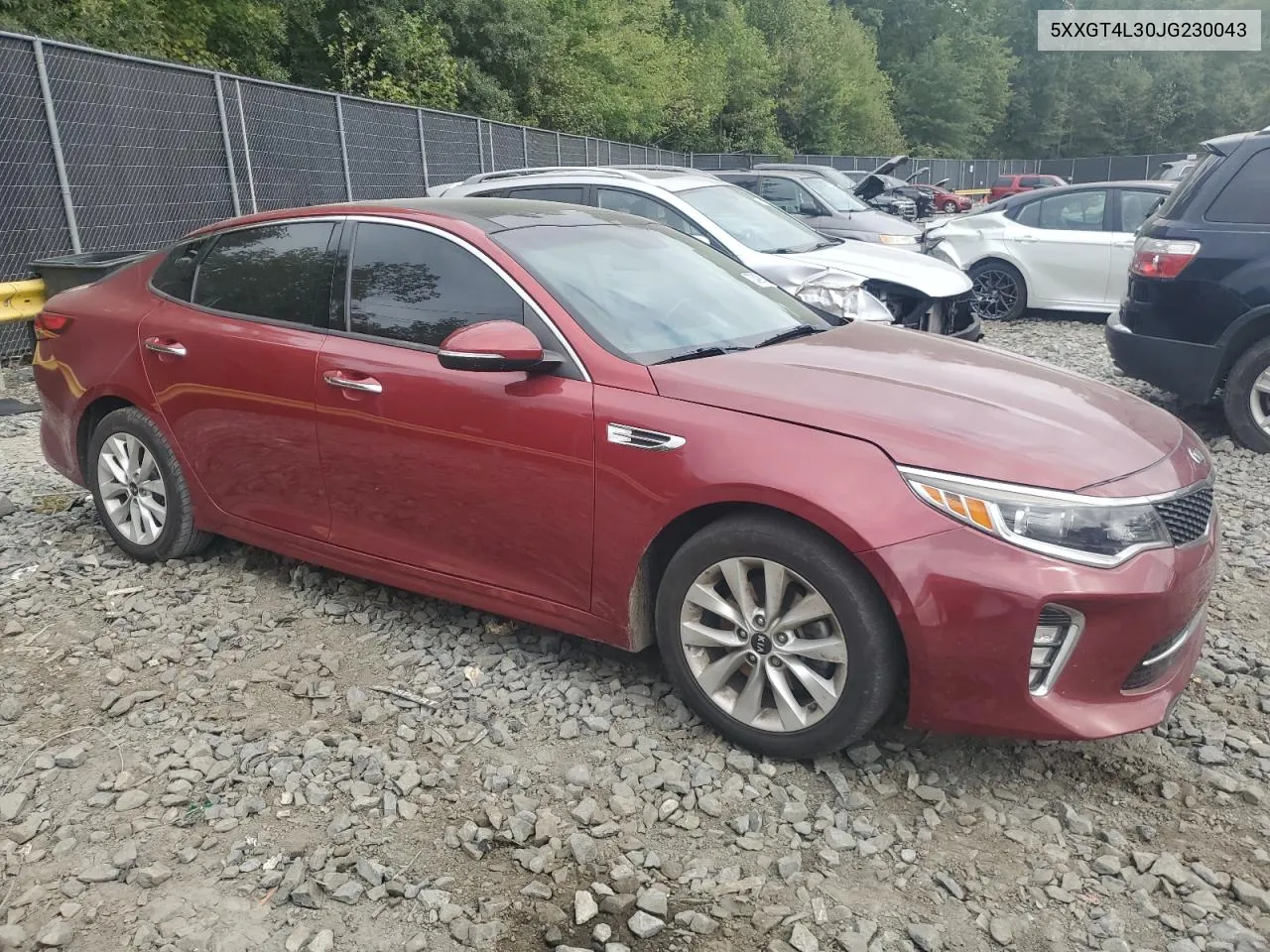 5XXGT4L30JG230043 2018 Kia Optima Lx