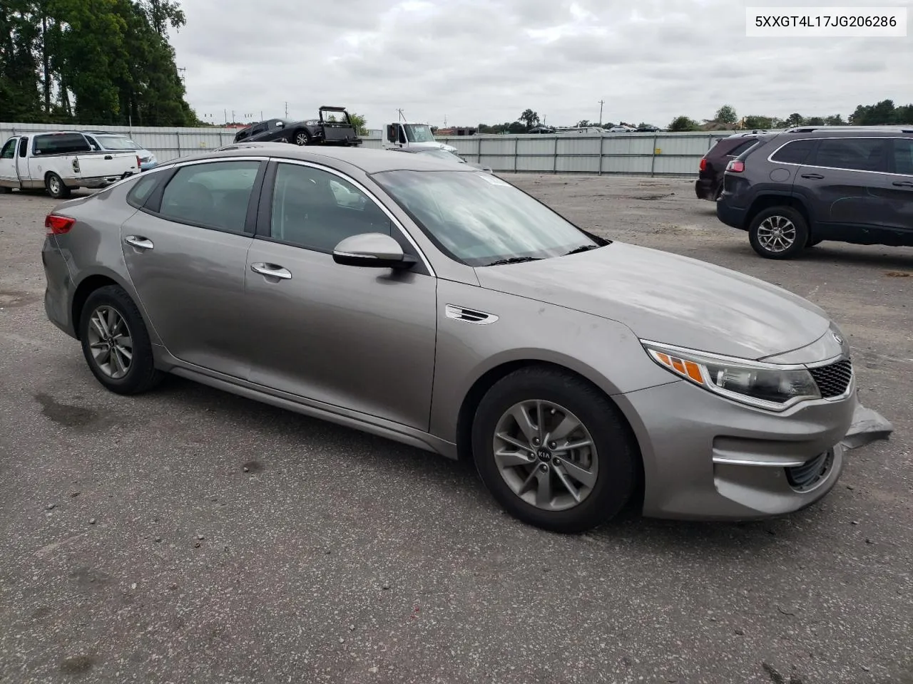 5XXGT4L17JG206286 2018 Kia Optima Lx