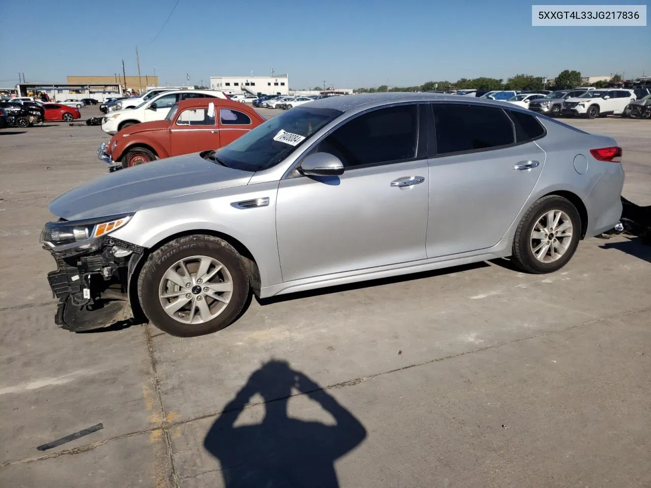 2018 Kia Optima Lx VIN: 5XXGT4L33JG217836 Lot: 70408084