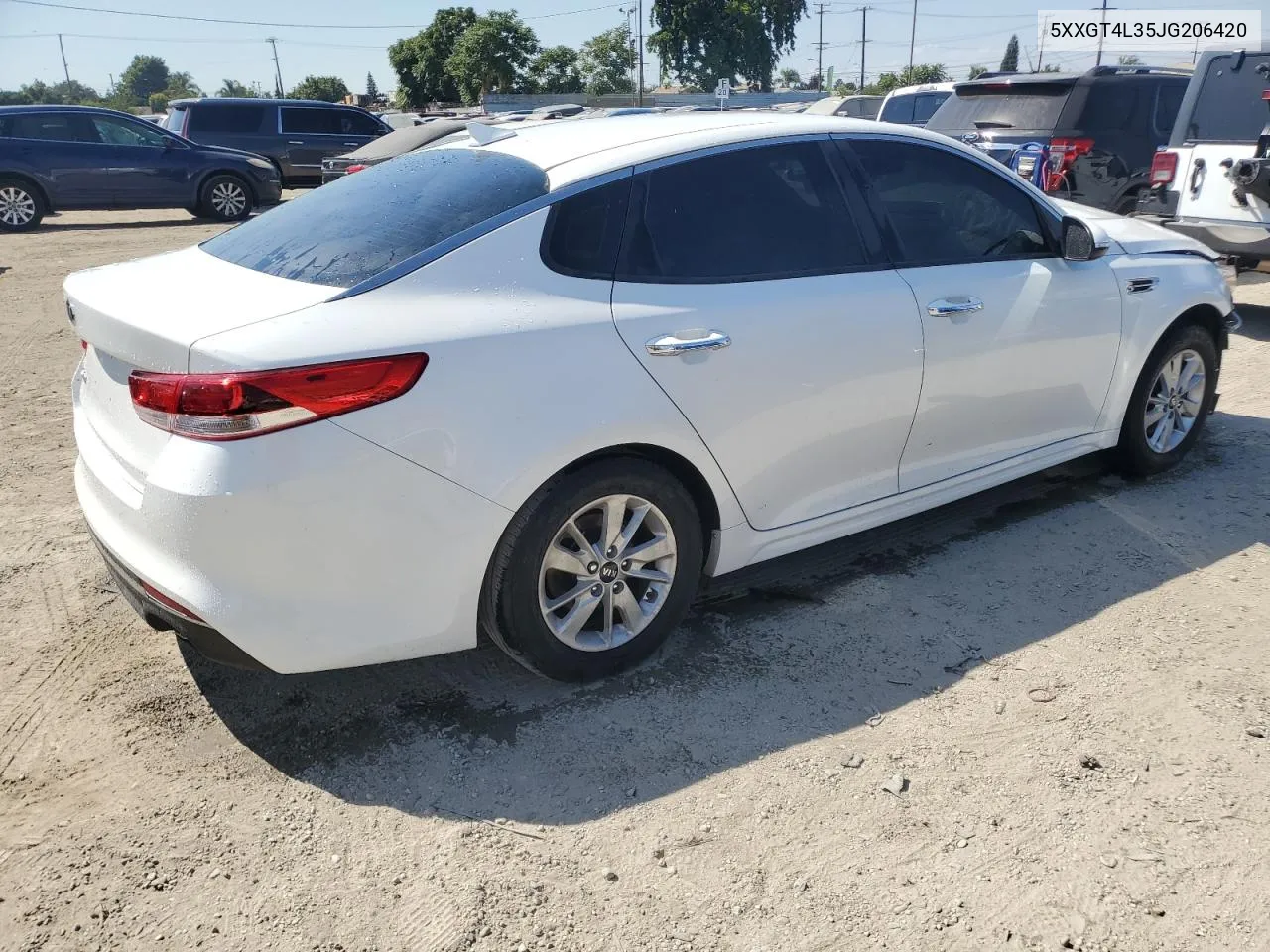 5XXGT4L35JG206420 2018 Kia Optima Lx