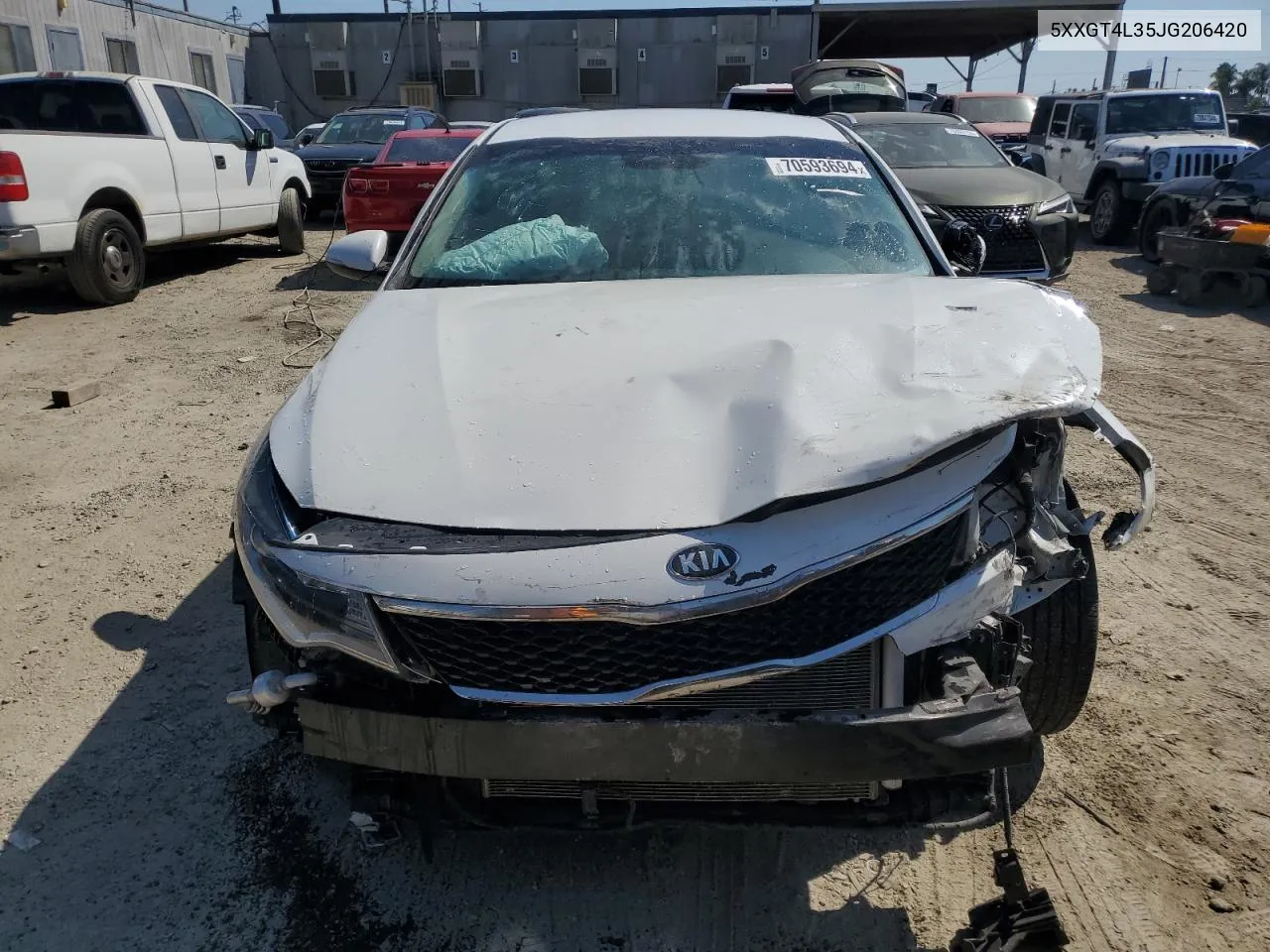 5XXGT4L35JG206420 2018 Kia Optima Lx