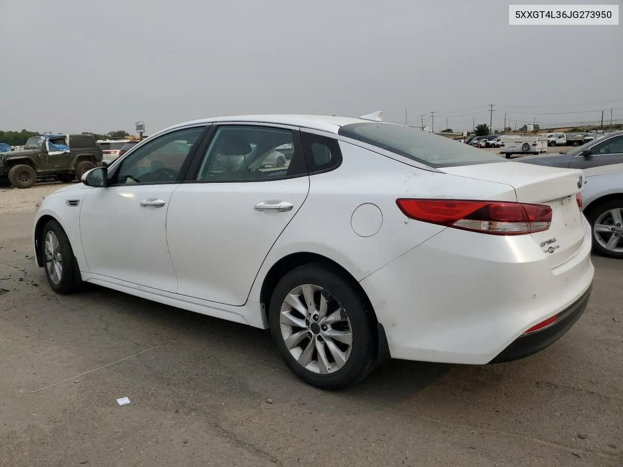 2018 Kia Optima Lx VIN: 5XXGT4L36JG273950 Lot: 70705524