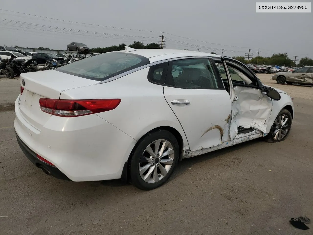 5XXGT4L36JG273950 2018 Kia Optima Lx