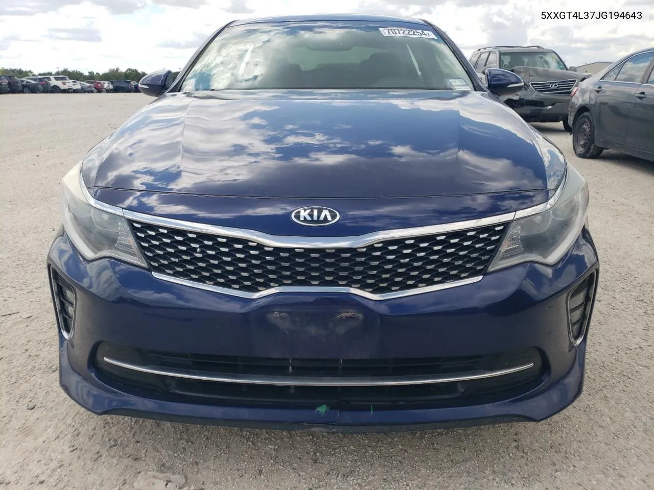 2018 Kia Optima Lx VIN: 5XXGT4L37JG194643 Lot: 70722254