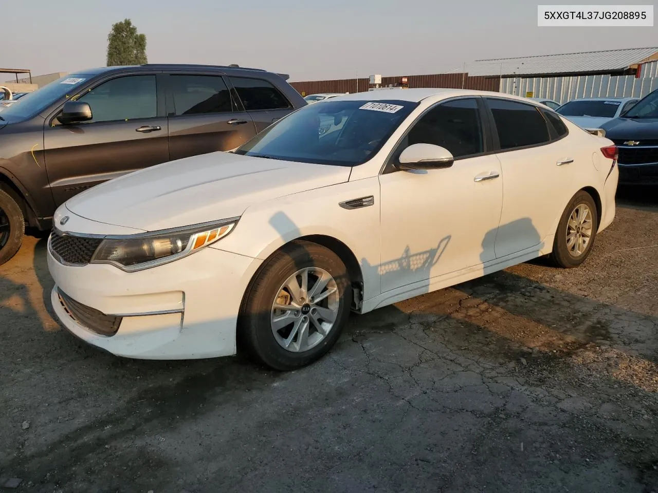 2018 Kia Optima Lx VIN: 5XXGT4L37JG208895 Lot: 71010614