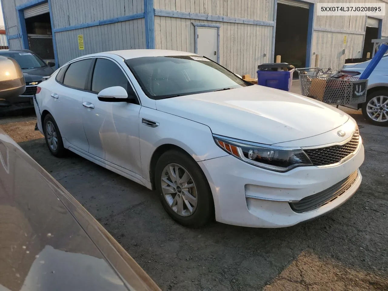 2018 Kia Optima Lx VIN: 5XXGT4L37JG208895 Lot: 71010614