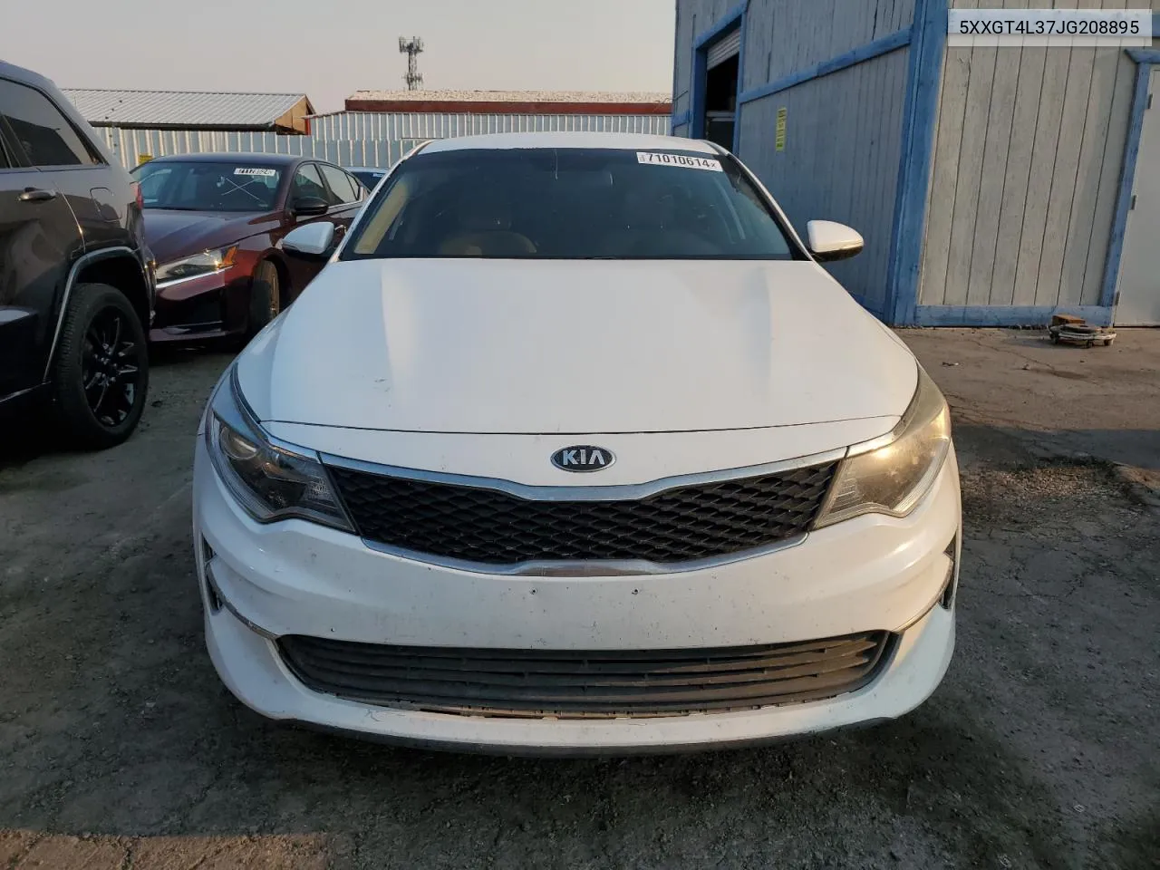 2018 Kia Optima Lx VIN: 5XXGT4L37JG208895 Lot: 71010614