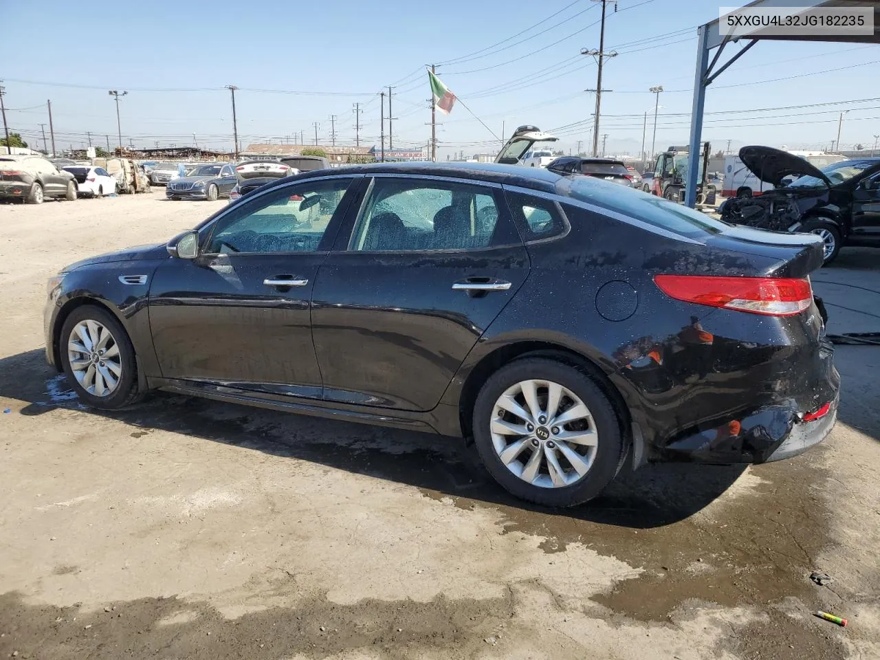 2018 Kia Optima Ex VIN: 5XXGU4L32JG182235 Lot: 71012594