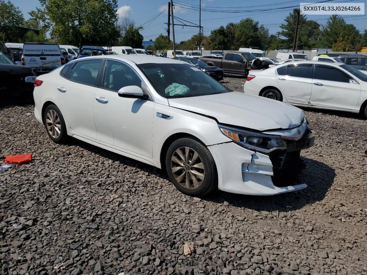 2018 Kia Optima Lx VIN: 5XXGT4L33JG264266 Lot: 71075374