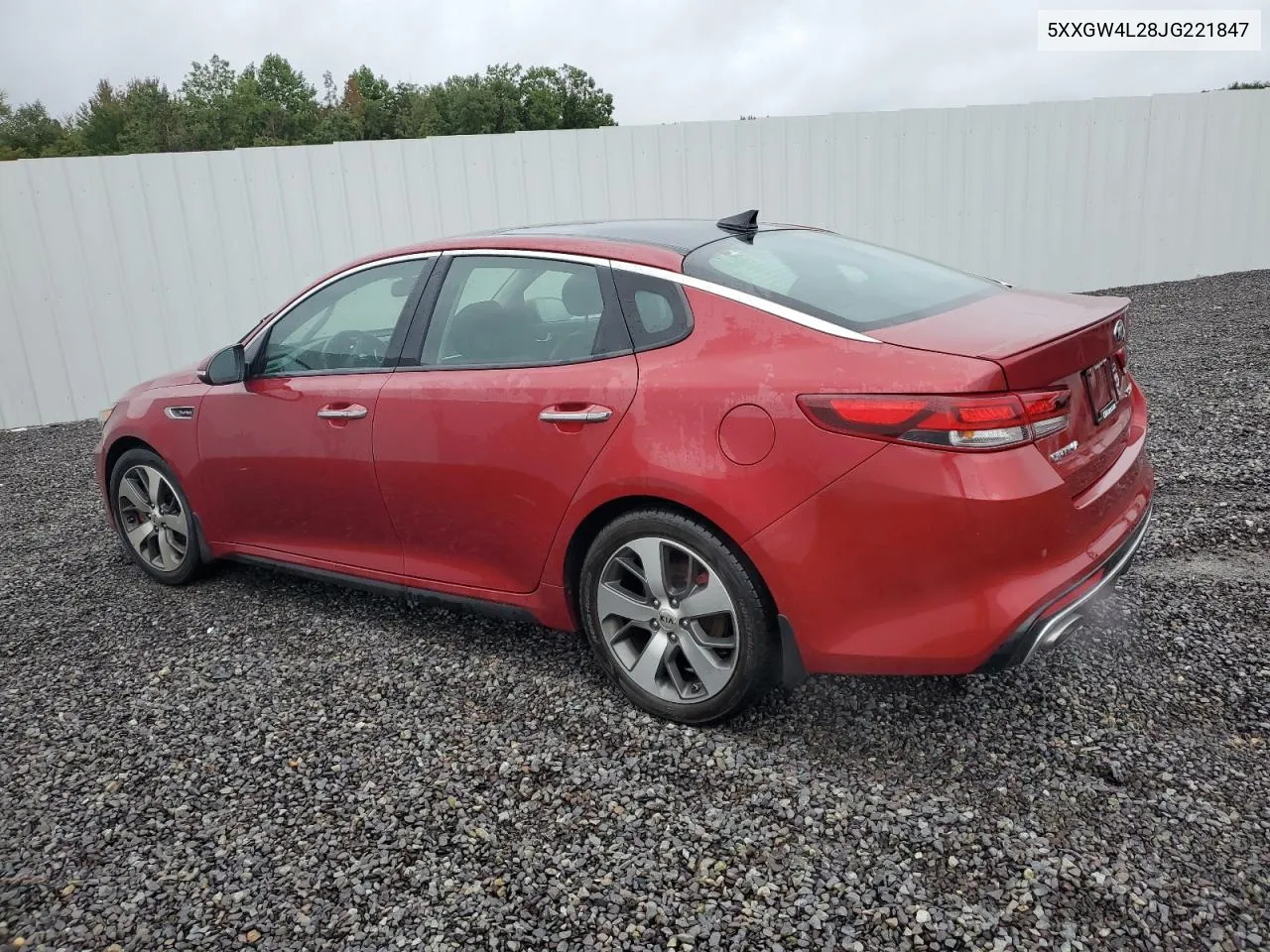 2018 Kia Optima Sx VIN: 5XXGW4L28JG221847 Lot: 71110234