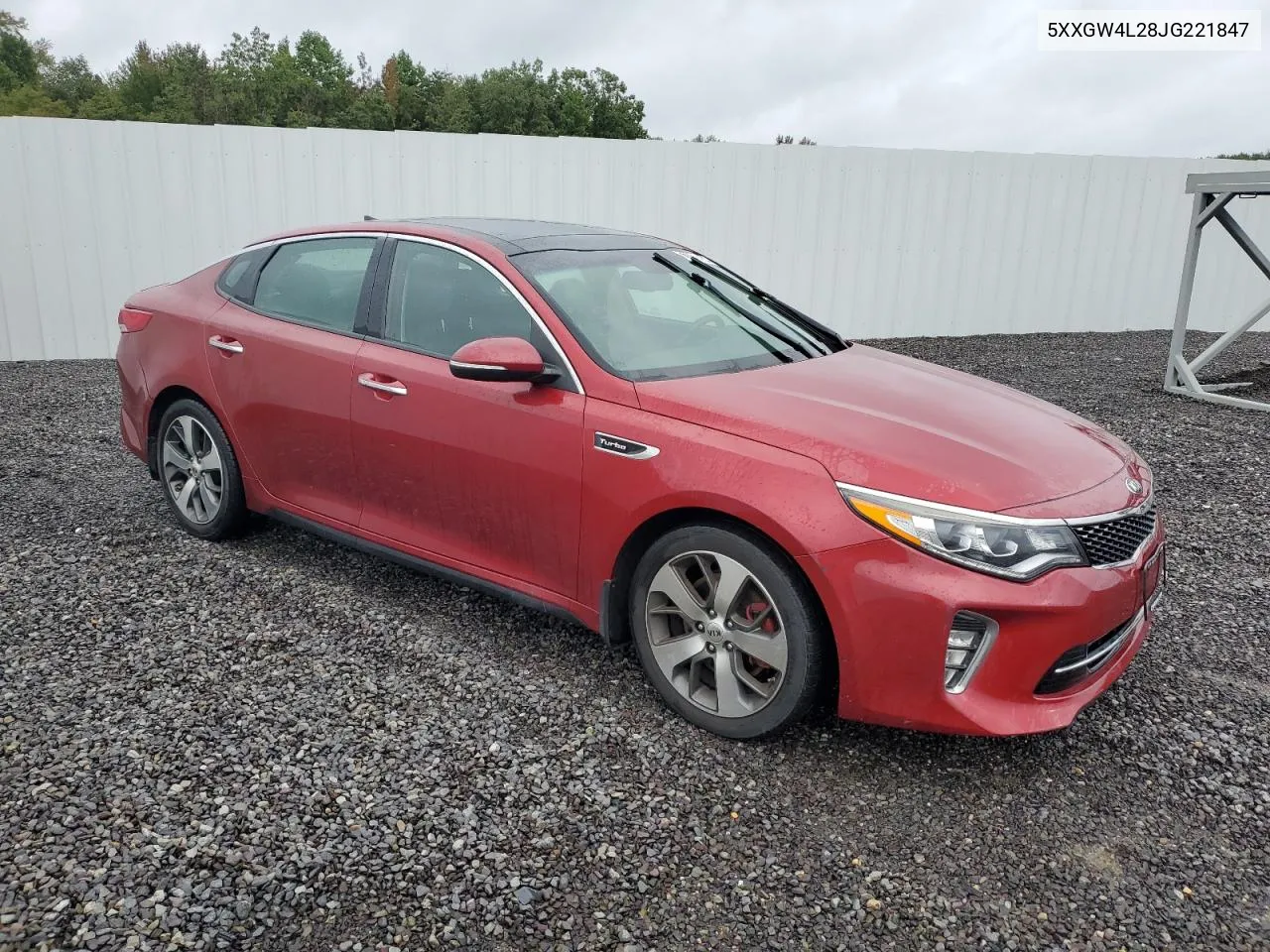 5XXGW4L28JG221847 2018 Kia Optima Sx