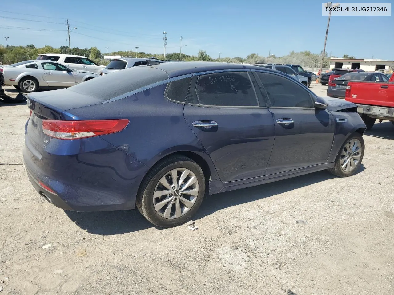 5XXGU4L31JG217346 2018 Kia Optima Ex