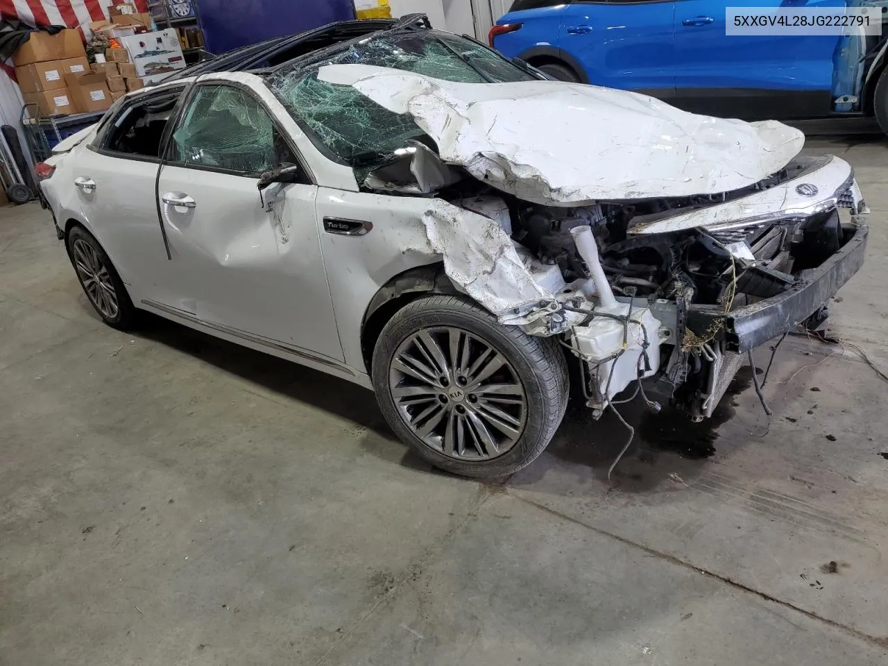 5XXGV4L28JG222791 2018 Kia Optima Sxl