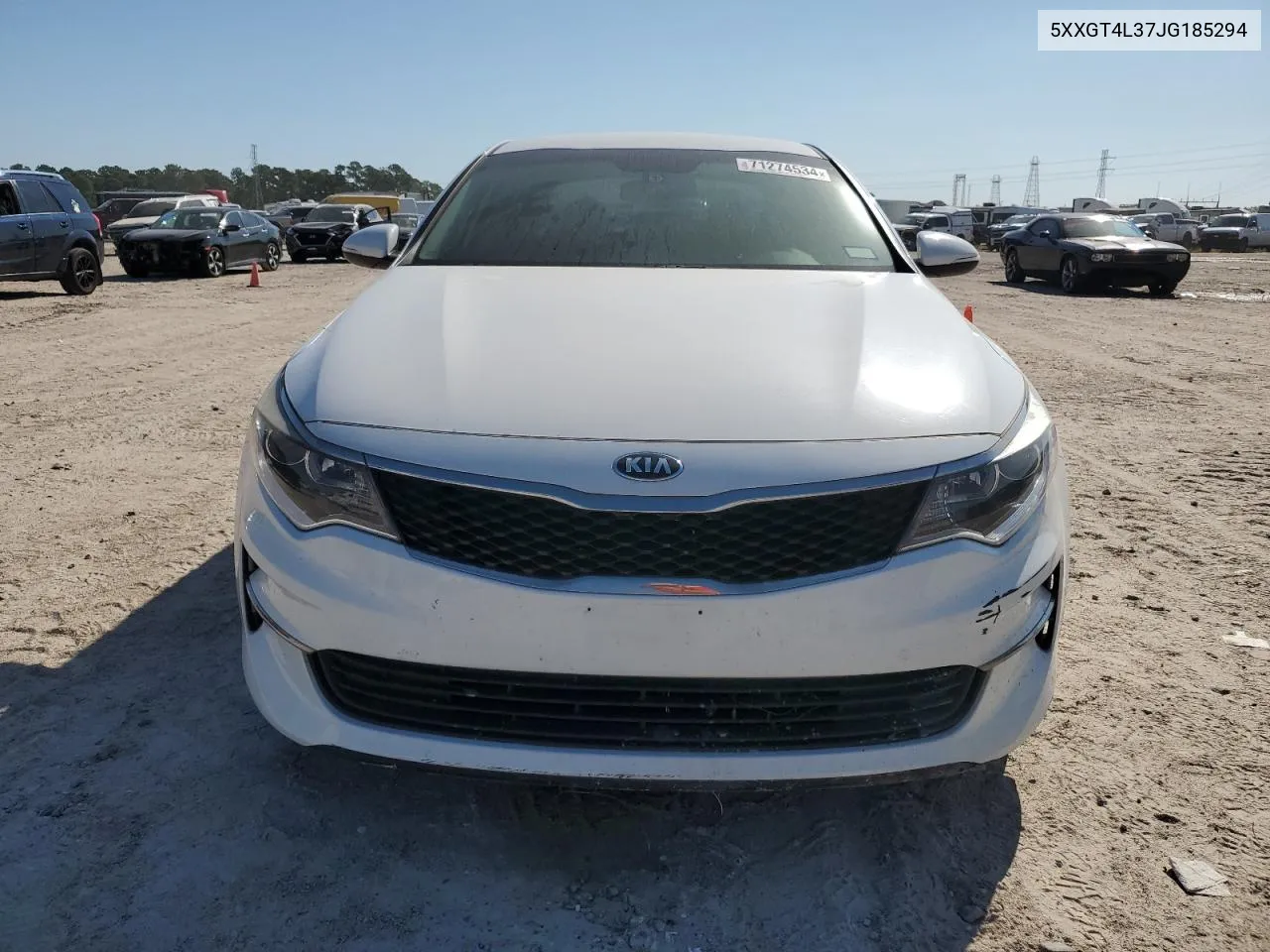 2018 Kia Optima Lx VIN: 5XXGT4L37JG185294 Lot: 71274534